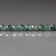 3.5mm Rare Green Kyanite Beads Micro Faceted Beads 14 PCs Rare Kyanite Gemstone Beads Beading Crafter Gift