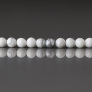 3.5mm Howlite Beads Smooth Beads 15