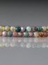 3.5mm Indian Agate Beads - Faceted Round Natural Gemstone 15" Strand