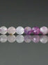 3.5mm Lepidolite Beads – Faceted Round Natural Gemstone 15" Strand
