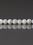 3.5mm Natural Mother of Pearl Beads - Smooth Round Natural Gemstone 15" Strand