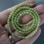 3.5mm AAA Peridot Beads Smooth Peridot 15
