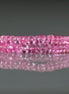 3.5mm Pink Topaz Rondelle Beads – Faceted Rondelle Natural Gemstone 6" Strand