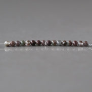 3.5mm Lodolite Beads Smooth Genuine Beads Strand 2” Ghost Quartz Gemstone Beads for DIY Jewelry Making Crafter Gift