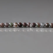3.5mm Lodolite Beads Smooth Genuine Beads Strand 2” Ghost Quartz Gemstone Beads for DIY Jewelry Making Crafter Gift