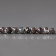 3.5mm Rare Lodolite Beads – Smooth Round Natural Gemstone - 2