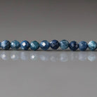 3.5mm Rare Sierber Agate Beads – Faceted Round Natural Gemstone 15" Strand