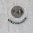 3.5mm Rare Teal Green Kyanite Beads Micro Faceted Rare Kyanite Gemstone Beads for DIY Jewelry Making