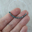 3.5mm Rare Teal Green Kyanite Beads Micro Faceted Rare Kyanite Gemstone Beads for DIY Jewelry Making