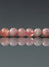 3.5mm Rhodochrosite Beads ‚Äì Smooth Round Natural Gemstone 15" Strand