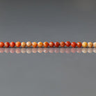 3.5mm Sponge Coral Beads ‚Äì Faceted Round Natural Gemstone 15" Strand