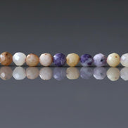 3.5mm Tiffany Stone Beads Bertrandite Micro Faceted 15