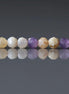 3.5mm Tiffany Stone (Bertrandite) Beads ‚Äì Faceted Round Natural Gemstone 15" Strand