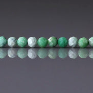 3.5mm Variscite Micro Faceted Beads 15