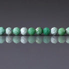 3.5mm Variscite Beads ‚Äì Faceted Round Natural Gemstone 15" Strand