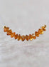 3.8-4mm AAA Madeira Citrine Beads Smooth Rondelle German Cut Natural Gemstone for DIY Jewelry Making