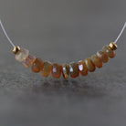 3.8mm 4mm Ethiopian Disco Opal Beads Faceted Rondelle Natural Welo Opal Gemstone For DIY Jewelry Making Supplies