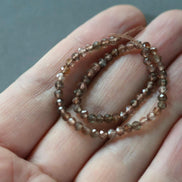 3mm AAA Andalusite Faceted Beads Round 6