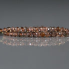 3mm AAA Andalusite Beads - Faceted Round Natural Gemstone 6" Strand