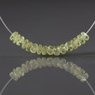 3mm AAA Chrysoberyl Beads Faceted Rondelle 1” Natural Gemstone Beads for DIY Jewelry Making Supplies
