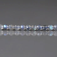 3mm AAA Labradorite Micro Faceted Beads Genuine Blue Flash Beads 15