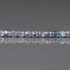 3mm AAA Labradorite Beads - Faceted Round Micro Gemstone 15" Strand