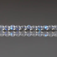 3mm AAA Labradorite Smooth Beads Genuine Blue Flash Beads 15