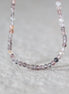 3mm AAA Lepidolite Micro Faceted Beads Genuine Lepidolite Beads 15" Sparkly Gemstone Beads for Jewelry Making
