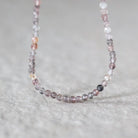 3mm AAA Lepidolite Micro Faceted Beads Genuine Lepidolite Beads 15" Sparkly Gemstone Beads for Jewelry Making