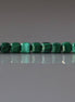 3mm AAA Malachite Cube Beads - Faceted Micro Gemstone 15" Strand