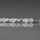 3mm Multi Aquamarine Beads – Faceted Round Micro Gemstone - 14 pcs