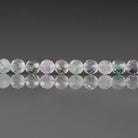 3mm Multi Aquamarine Beads – Faceted Round Micro Gemstone - 14 pcs