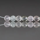 3mm Multi Aquamarine Beads – Faceted Round Micro Gemstone - 14 pcs