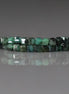 3mm AAA Natural Emerald Beads - Cube Faceted Natural Gemstone 7”