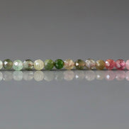 3mm AAA Watermelon Tourmaline Faceted Beads 15