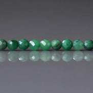 3mm African Jade Beads ‚Äì Faceted Round Micro Gemstone 15
