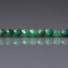 3mm African Jade Beads ‚Äì Faceted Round Micro Gemstone 15" Strand