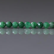 3mm African Jade Beads ‚Äì Faceted Round Micro Gemstone 15