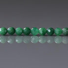 3mm African Jade Beads ‚Äì Faceted Round Micro Gemstone 15" Strand
