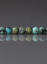 3mm African Turquoise Beads ‚Äì Faceted Round Micro Gemstone 15" Strand