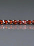 3mm Almandine Garnet Beads – Faceted Round Micro Gemstone 15" Strand