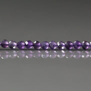 3mm Amethyst Beads Micro Faceted Beads 15