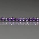3mm Amethyst Beads ‚Äì Faceted Round Micro Gemstone 15" Strand