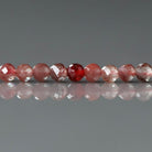 3mm Andesine Beads – Faceted Round Micro Gemstone 15" Strand