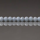 3mm Angelite Beads ‚Äì Faceted Round Micro Gemstone 15" Strand