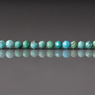 3mm Arizona Turquoise Faceted Beads 15" Blue Turquoise Genuine Gemstone Beads for Jewelry Making Beading Craft Gift December Birthstone