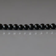 3mm Natural Black Onyx Beads Smooth Onyx 15