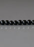 3mm Black Onyx Beads - Smooth Round Micro Gemstone 15" Strand