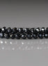 3mm Black Spinel Beads - Faceted Round Micro Gemstone 15" Strand