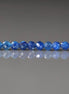 3mm Blue Kyanite Beads – Faceted Round Micro Gemstone 15" Strand